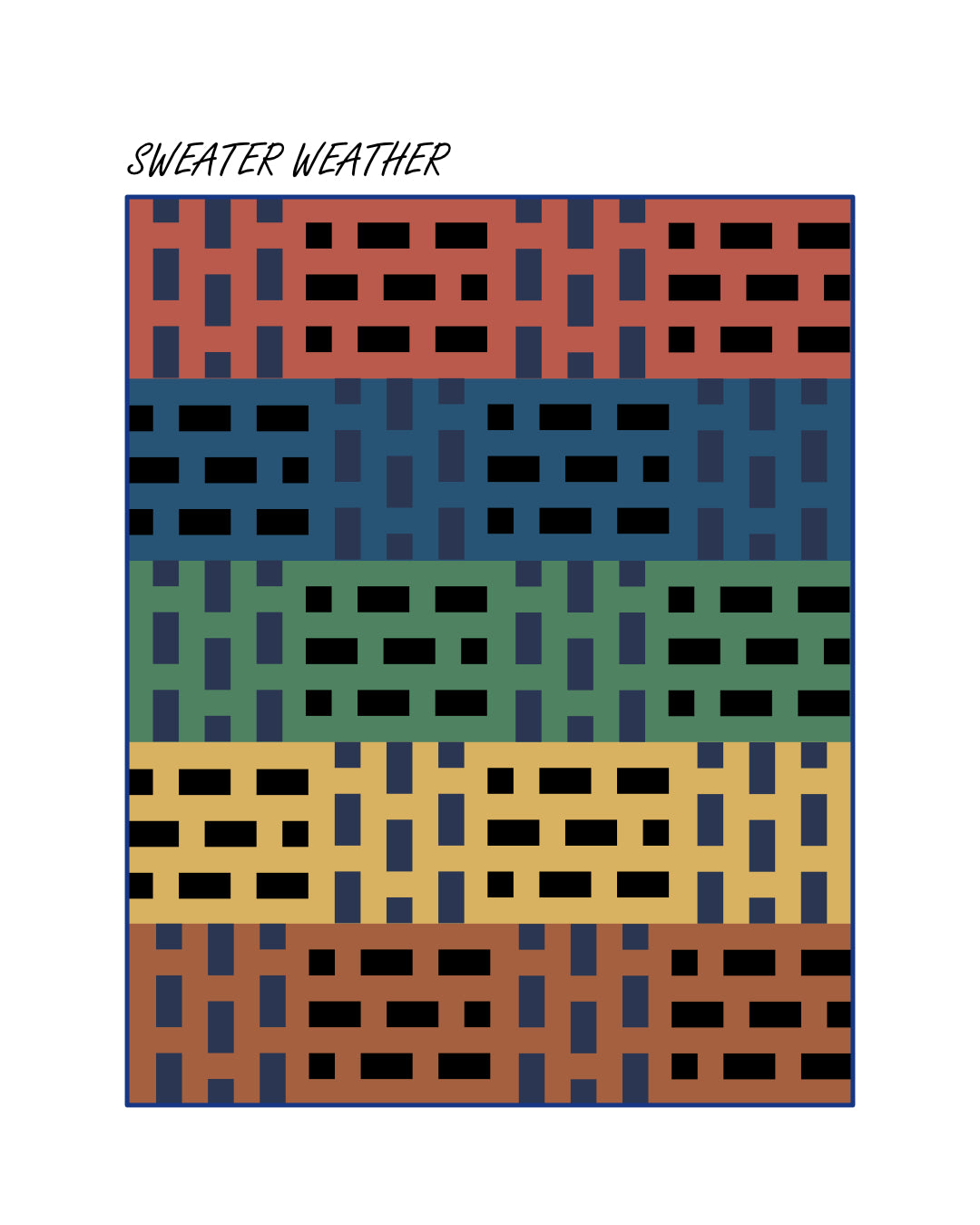 Gridline Quilt - PDF