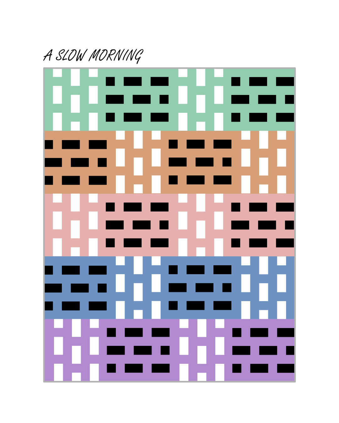 Gridline Quilt - PDF