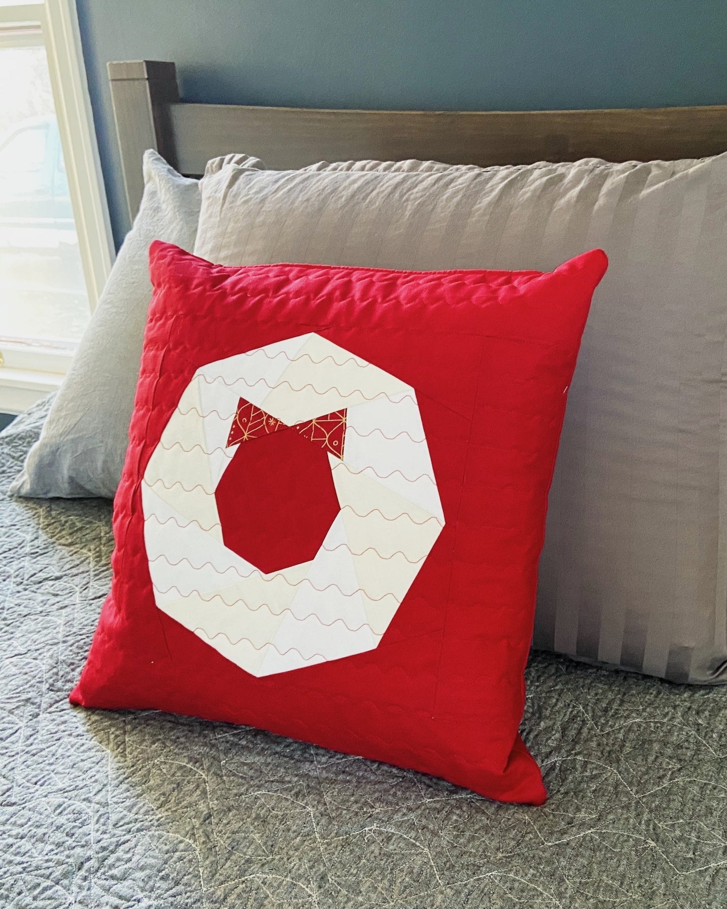 Quick Christmas Pillow - PDF