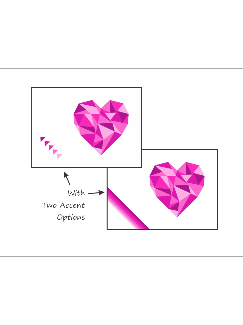 Heart Glass Mug Rug - PDF