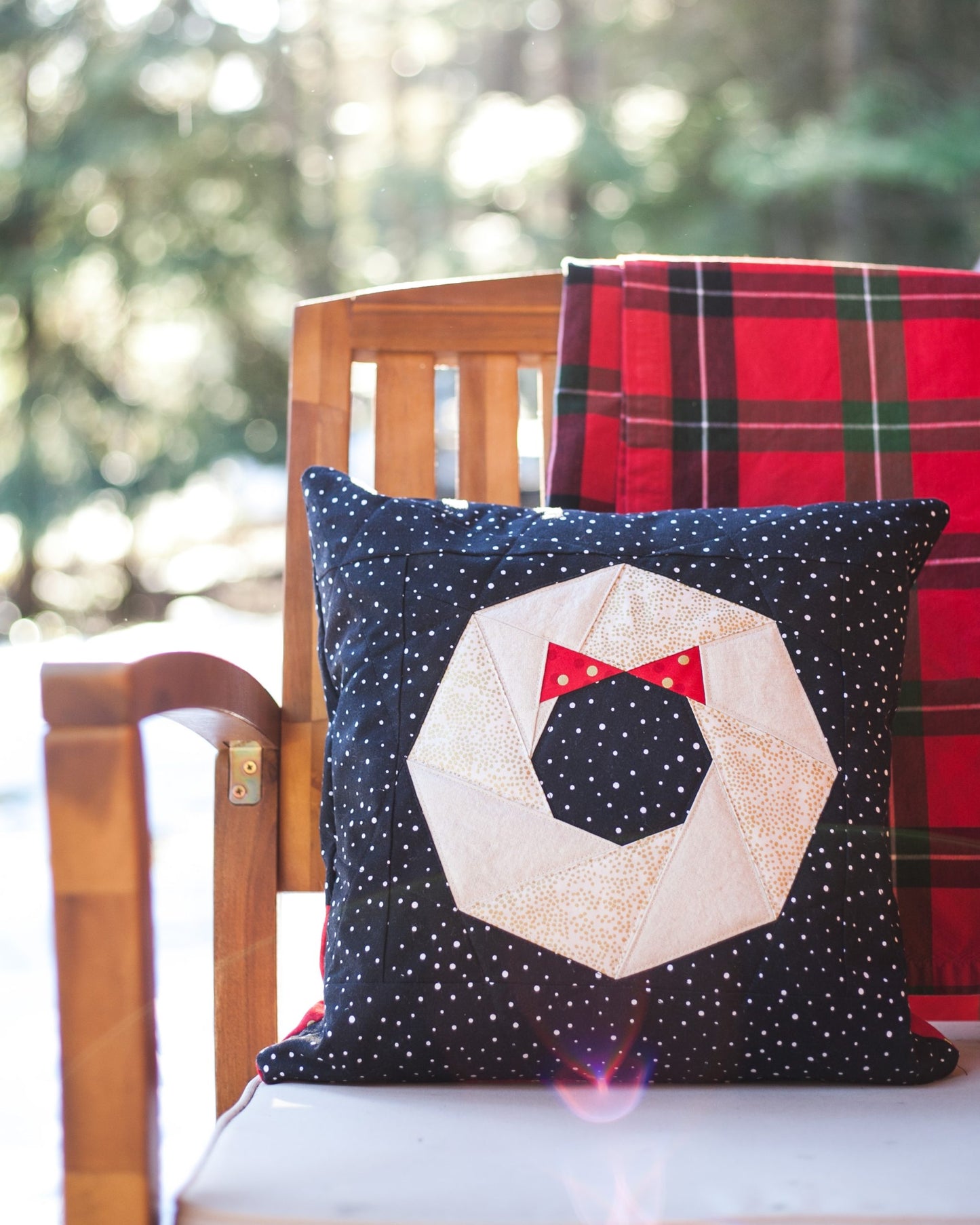 Quick Christmas Pillow - PDF