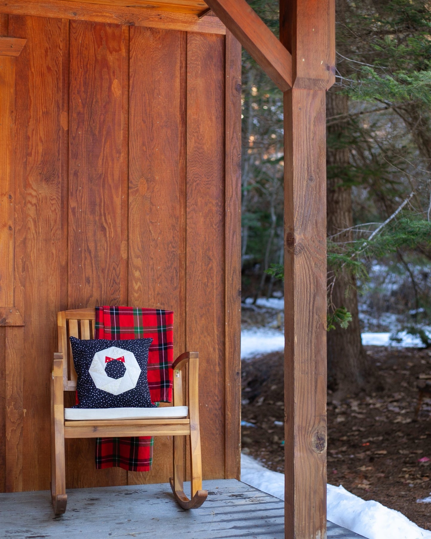 Quick Christmas Pillow - PDF