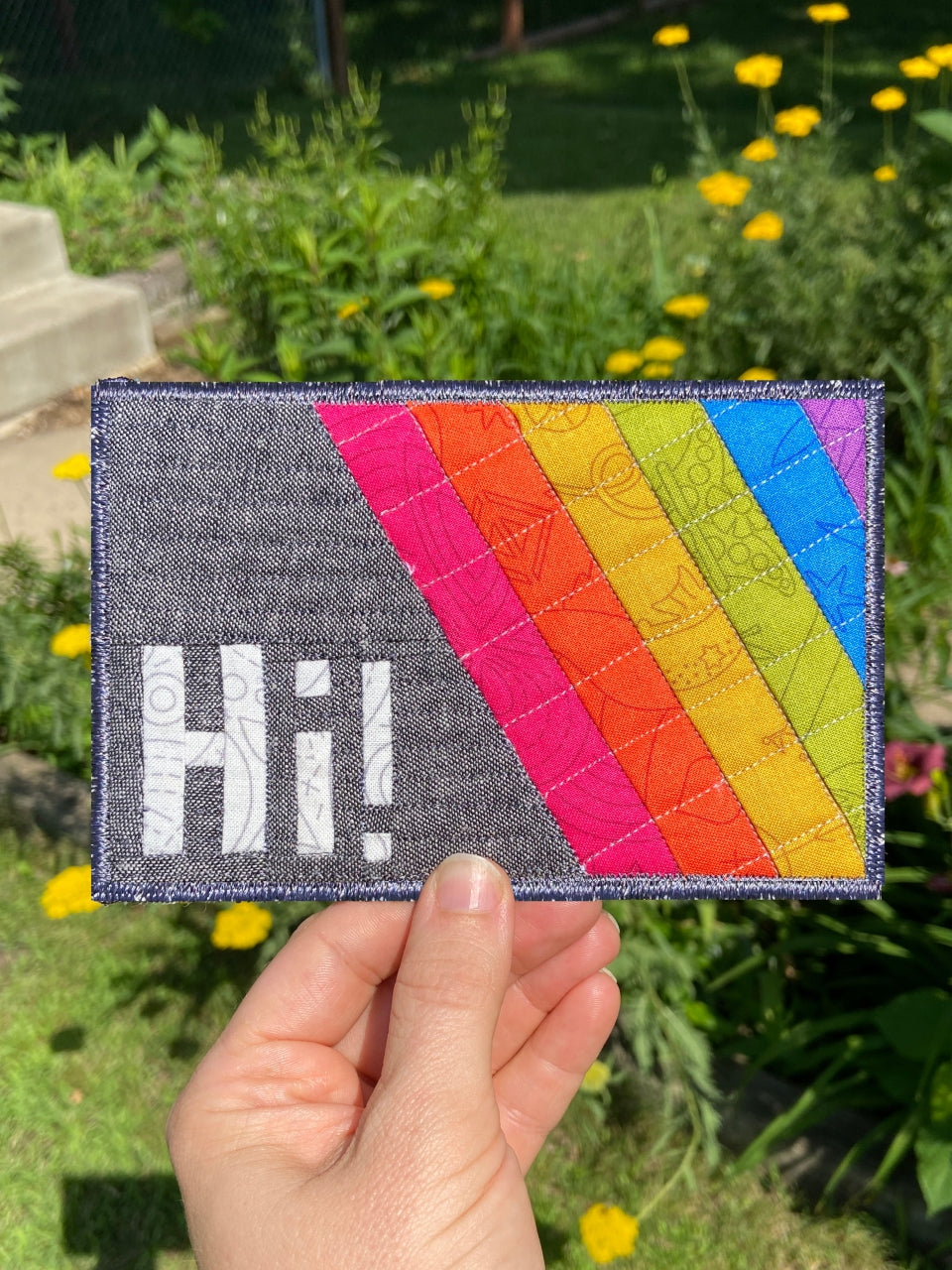 Postcard Series - Just Saying Hi Block Pattern - PDF