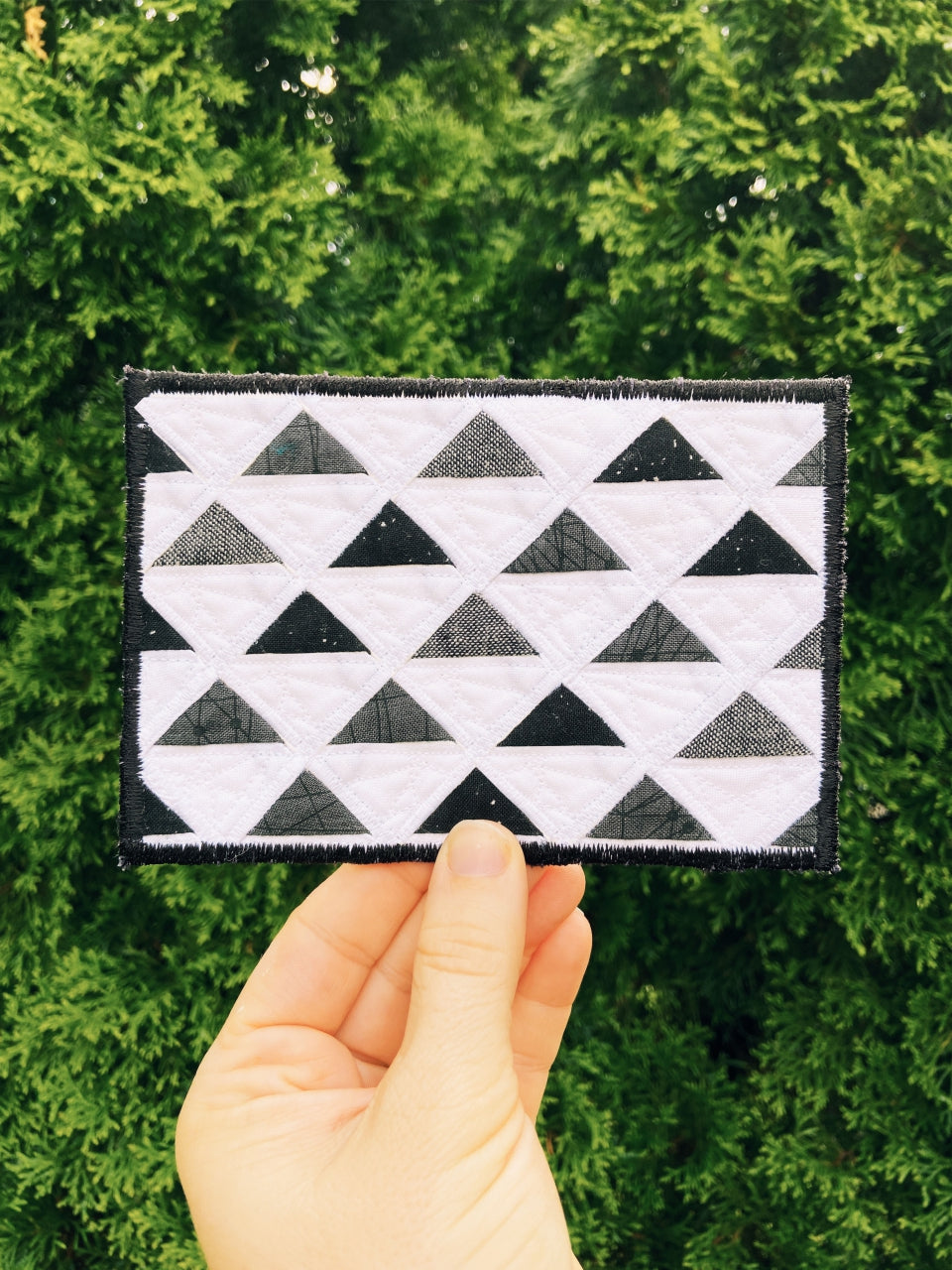 Postcard Series - Scattered Peaks Block Pattern - PDF