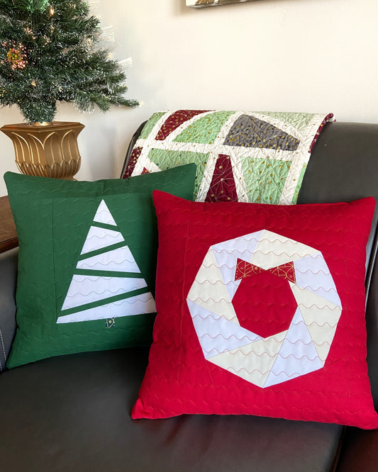 Quick Christmas Pillow - PDF